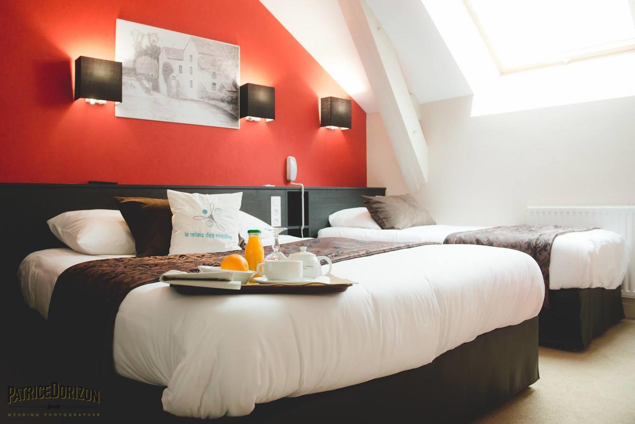 La Croix Verte - Le Relais Des Moulins Bain-de-Bretagne Zimmer foto